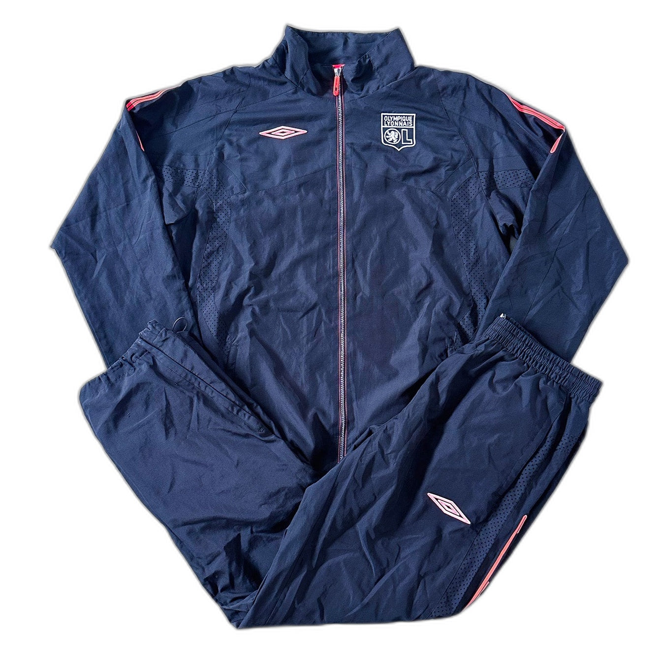 Umbro x Olympique Lyon Vintage Tracksuit 2007/08 | L