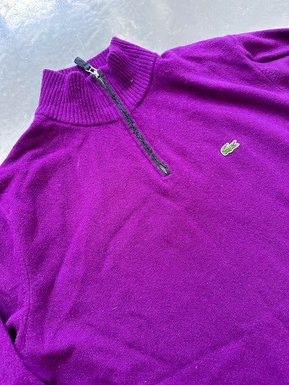 Lacoste Vintage Half-Zip Pullover | L