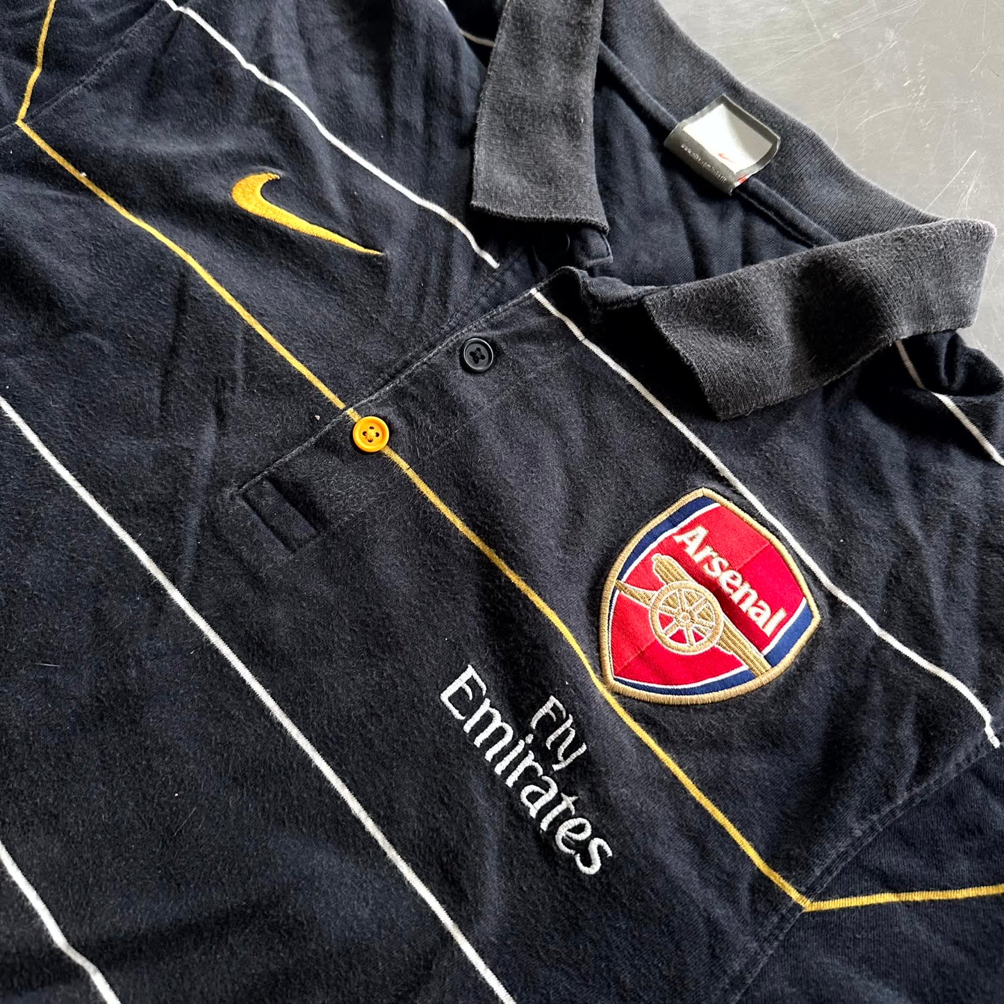 Nike x Arsenal Vintage Poloshirt 2007/08 | L