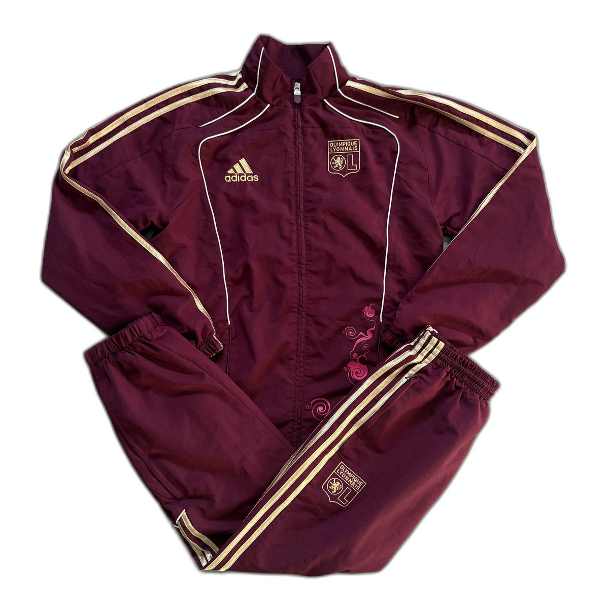 Adidas x Olympique Lyon Vintage *Premium* Tracksuit 2006/07 | S
