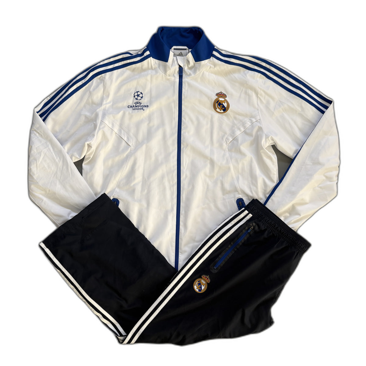 Adidas x Real Madrid CL Vintage Tracksuit 2007/08 | XL