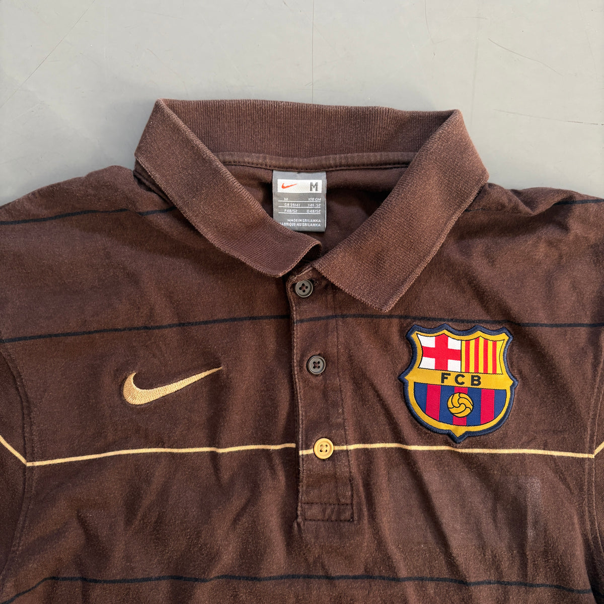 Nike x FC Barcelona Vintage *Premium* Poloshirt 2007/08 | M