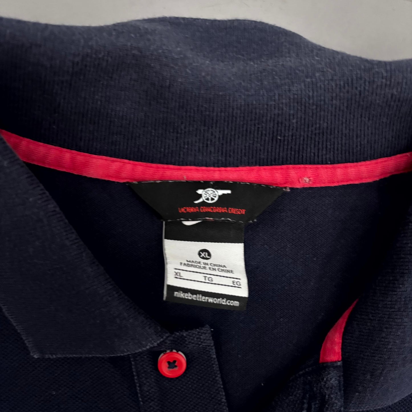 Nike x Arsenal Vintage Poloshirt 2010/11 | XL