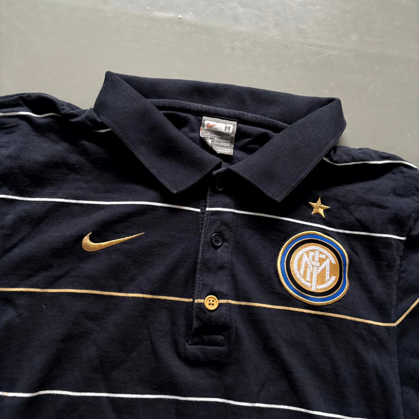 Nike x Inter Mailand Vintage *BALOTELLI* Poloshirt 2007/08 | M