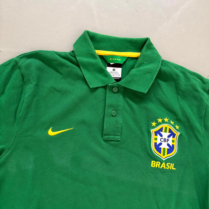 Nike x Brasilien Vintage Poloshirt 2014 | M