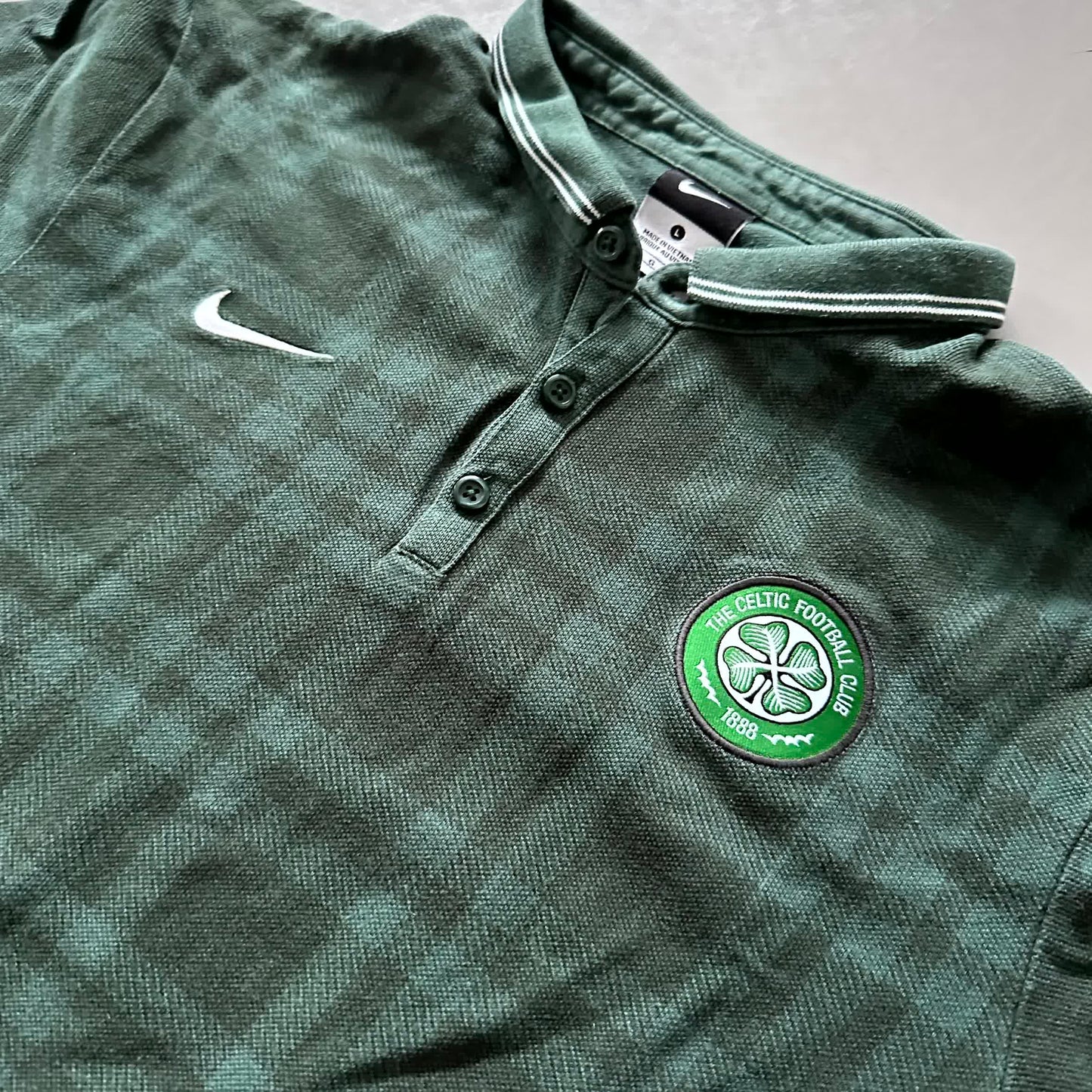 Nike x Celtic Glasgow Vintage Poloshirt 2011/12 | L