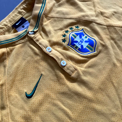 Nike x Brasilien Vintage Poloshirt 2010 | XS