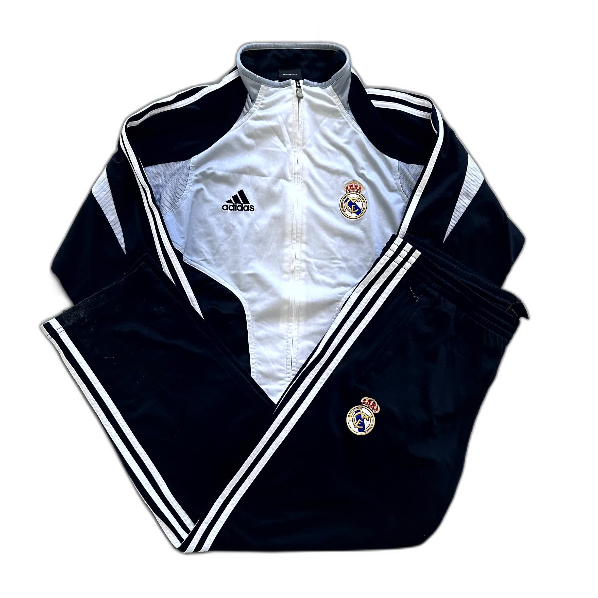Adidas x Real Madrid Vintage Tracksuit 2004/05 | L – 58deal