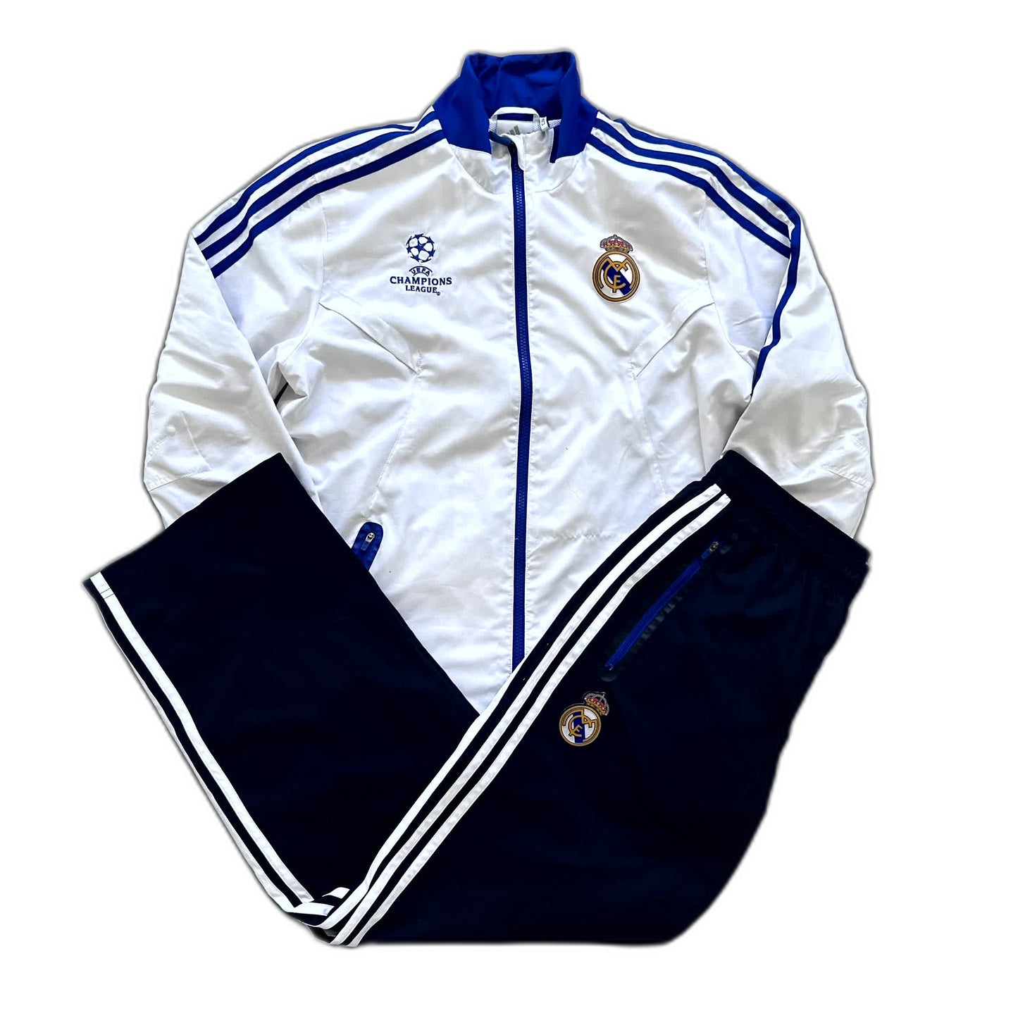 Adidas x Real Madrid CL Vintage *Premium* Tracksuit 2009/10 | M