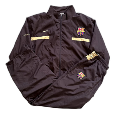 Nike x Barcelona Vintage *Brown* Tracksuit 2006/07 | XL