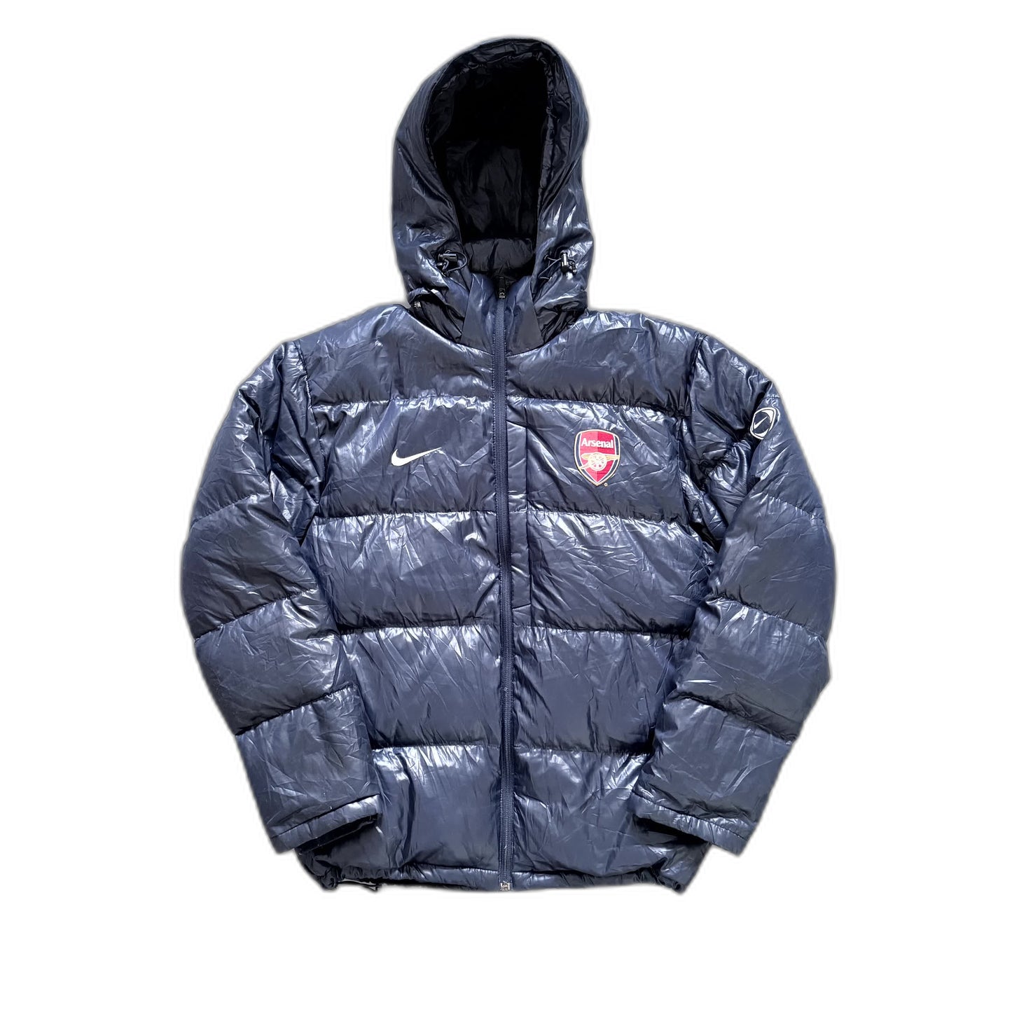 Nike x Arsenal Vintage Pufferjacke *Shiny* 2005/06 | XL