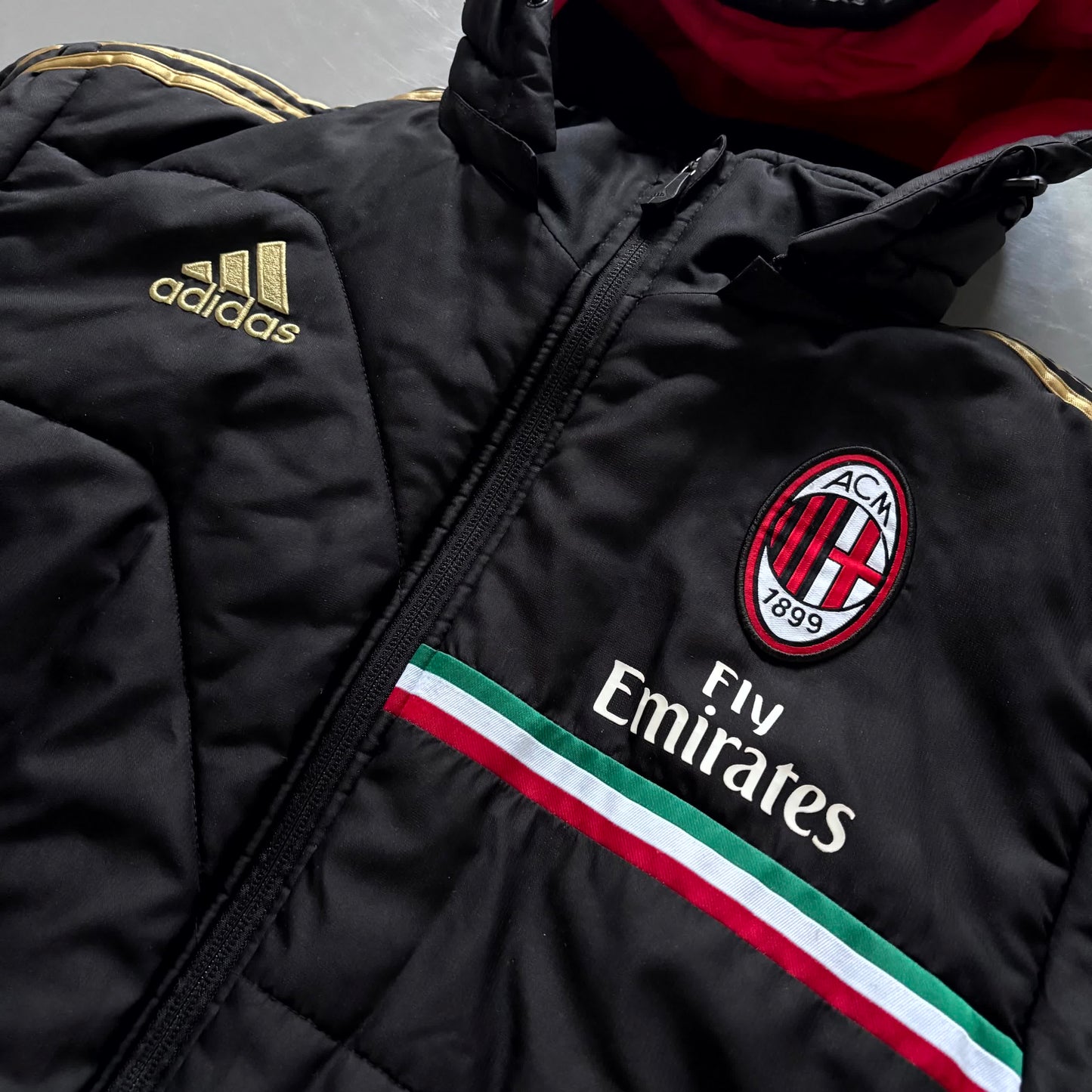 Adidas x AC Mailand Vintage *PREMIUM* Puffer 2013/14 | M