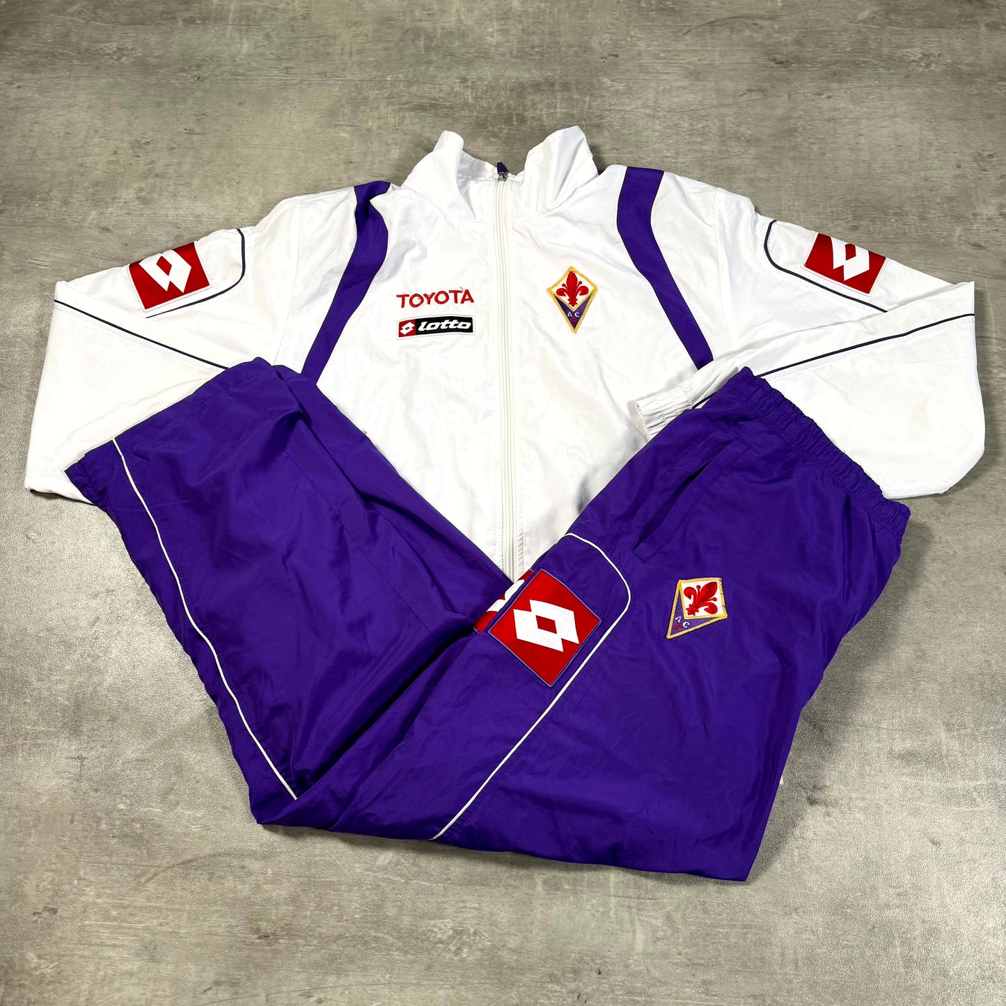 AC Fiorentina Vintage Tracksuit XL