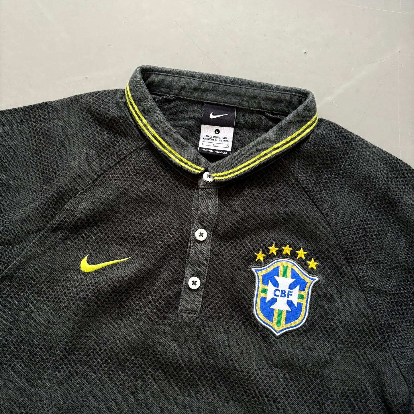 Nike x Brasilien Vintage Poloshirt 2010 | L