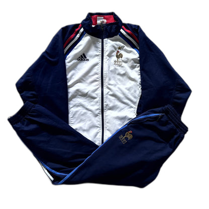 Adidas x Frankreich Vintage Tracksuit 2006 | S