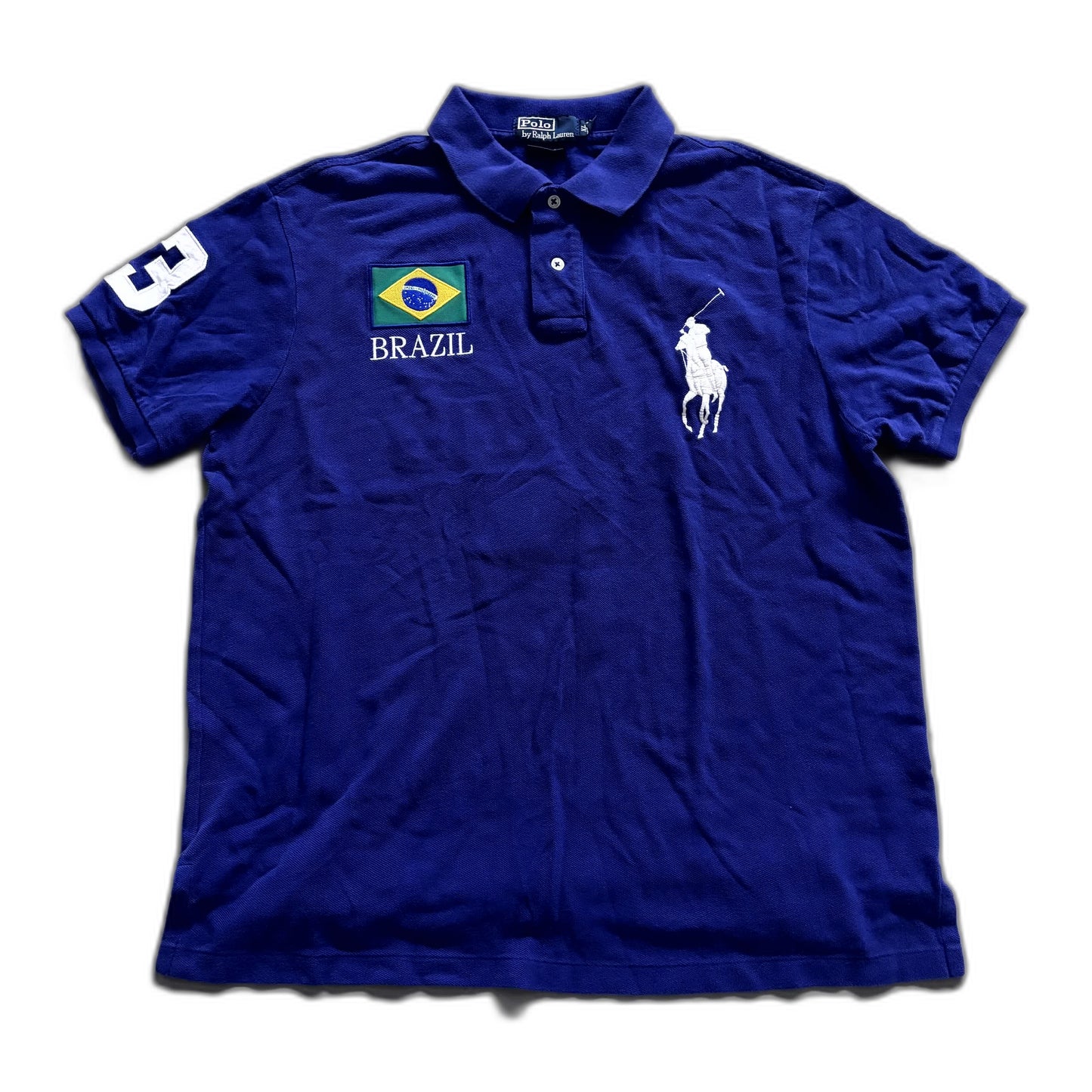 Polo Ralph Lauren x Brasilien Vintage Poloshirt | XL