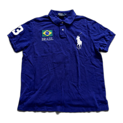 Polo Ralph Lauren x Brasilien Vintage Poloshirt | XL