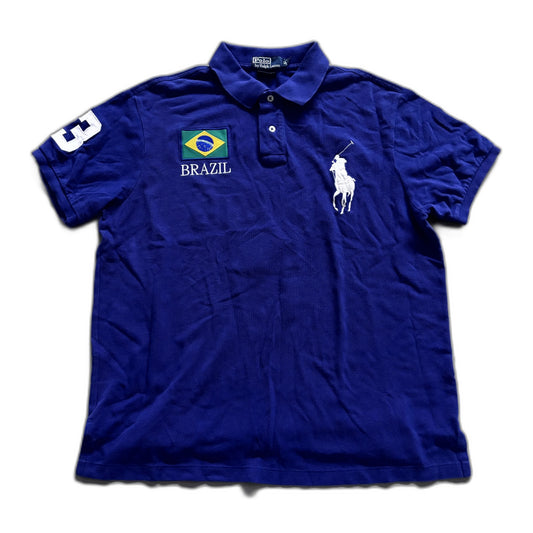 Polo Ralph Lauren x Brasilien Vintage Poloshirt | XL