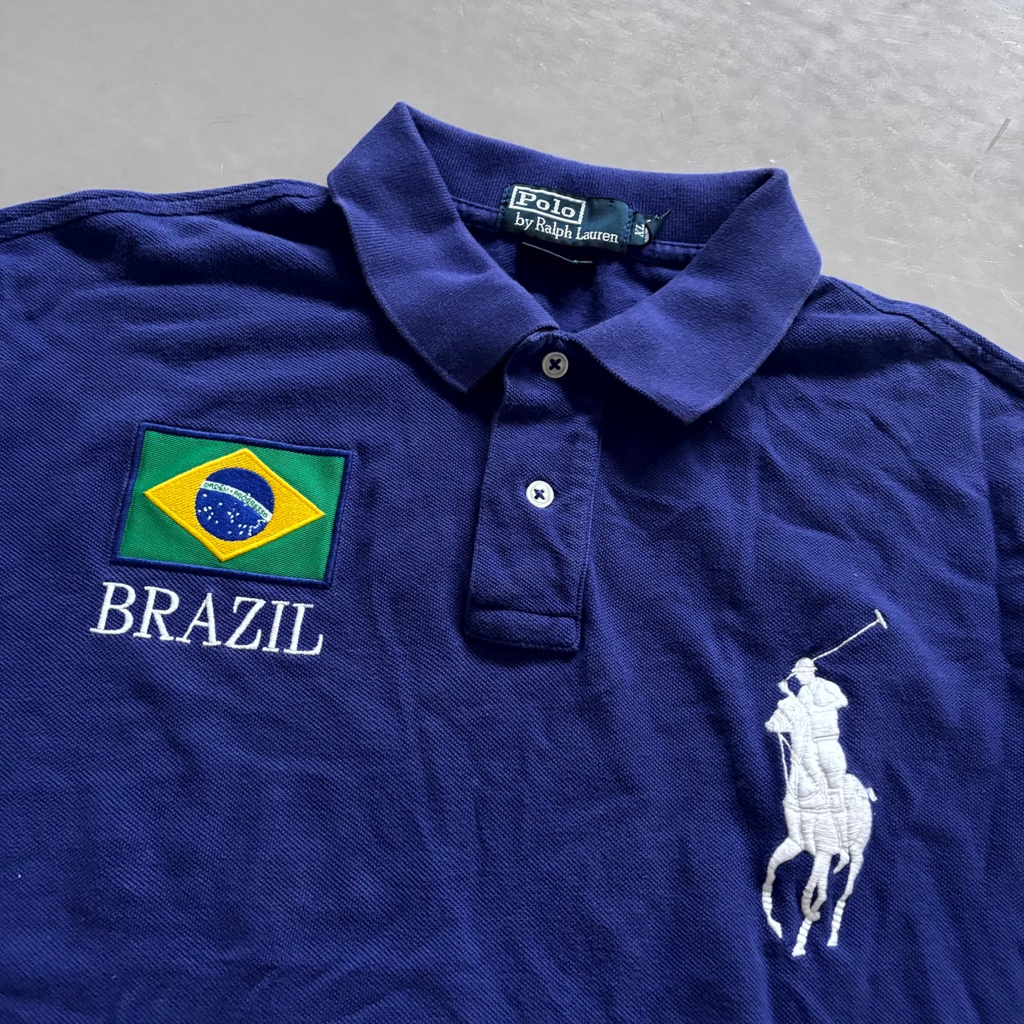 Polo Ralph Lauren x Brasilien Vintage Poloshirt | XL