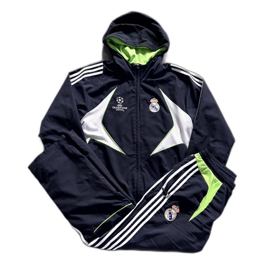 Adidas x Real Madrid CL Vintage *PREMIUM* Tracksuit 2008/09 | M