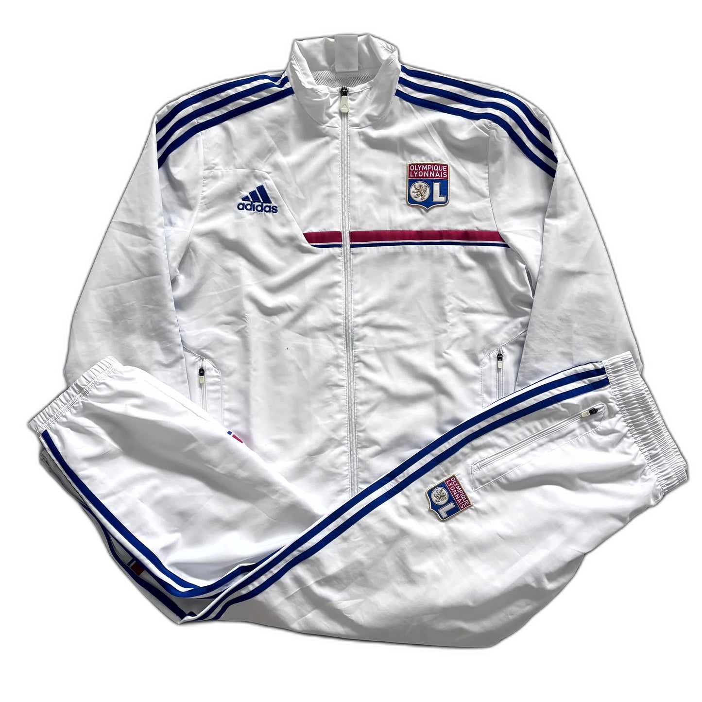 Adidas x Olympique Lyon Vintage *Premium* Tracksuit 2012/13 | L