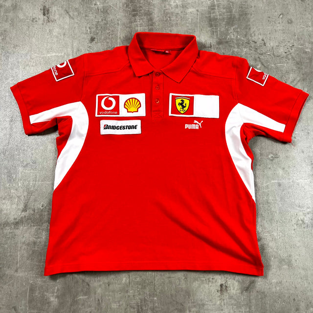 Ferrari Polo T-Shirt L