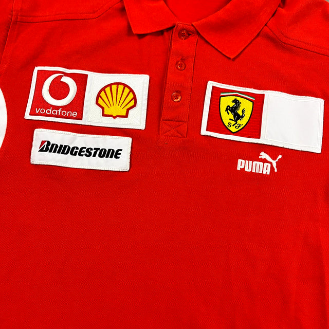 Ferrari Polo T-Shirt L