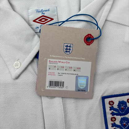 Umbro x England Vintage Poloshirt 2010 NEU | S
