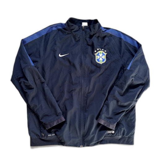 Nike x Brasilien Vintage Trackjacket 2010 | XXL