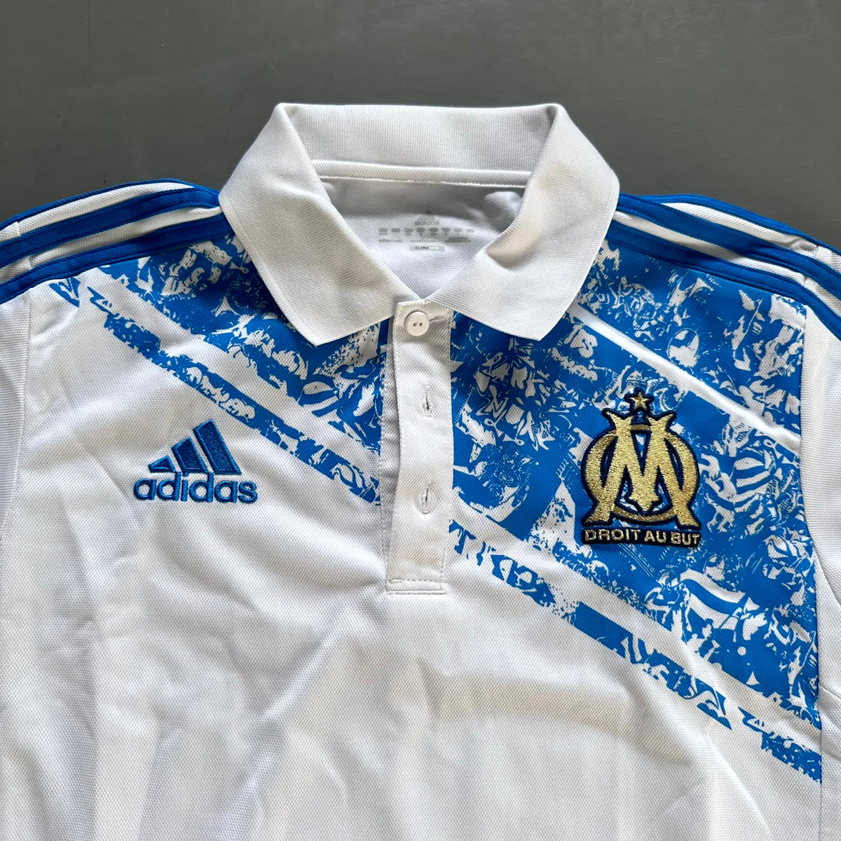 Adidas x Olympique Marseille Vintage Poloshirt 2010/11 | M