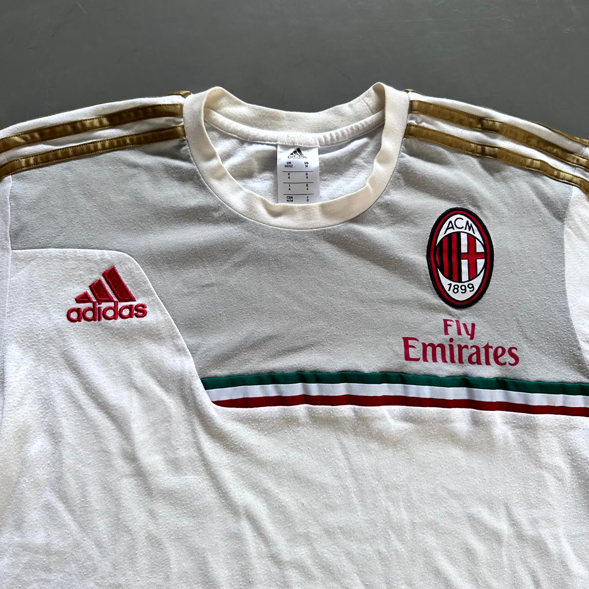 Adidas x AC Mailand Vintage Shirt 2011/12 | M
