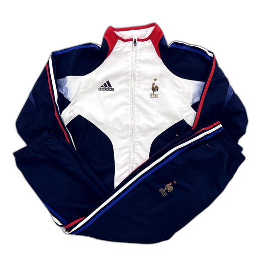 Adidas x Frankreich Vintage Tracksuit 2004 | S