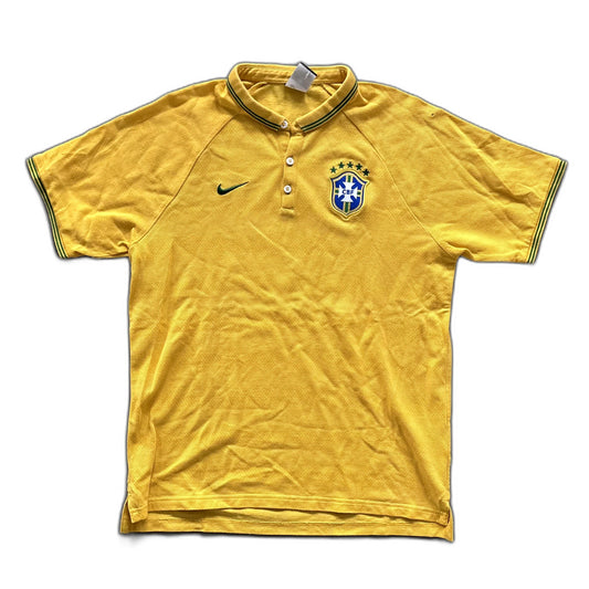 Nike x Brasilien Vintage Poloshirt 2014 | L