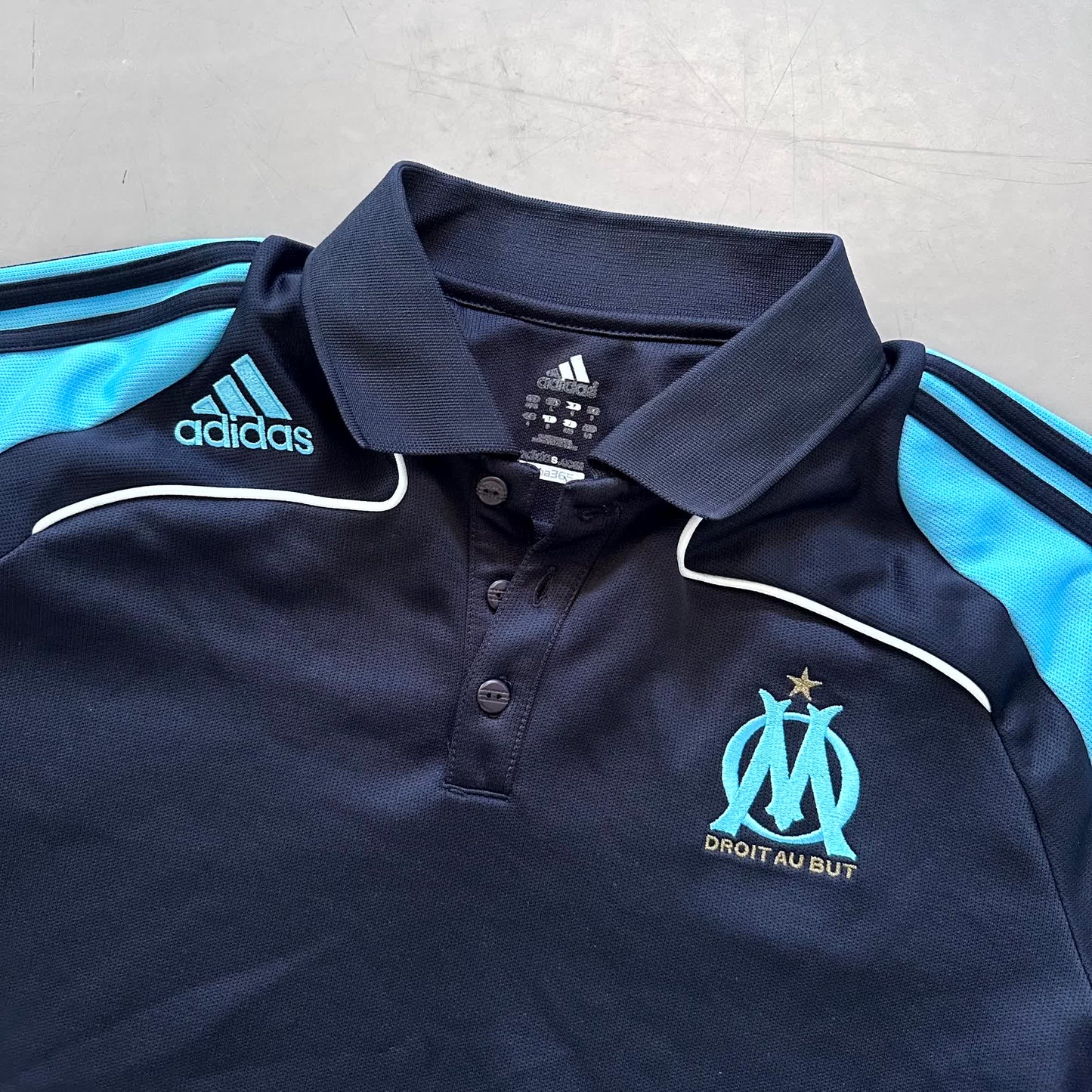 Adidas x Olympique Marseille Vintage Poloshirt 2007/08 | L