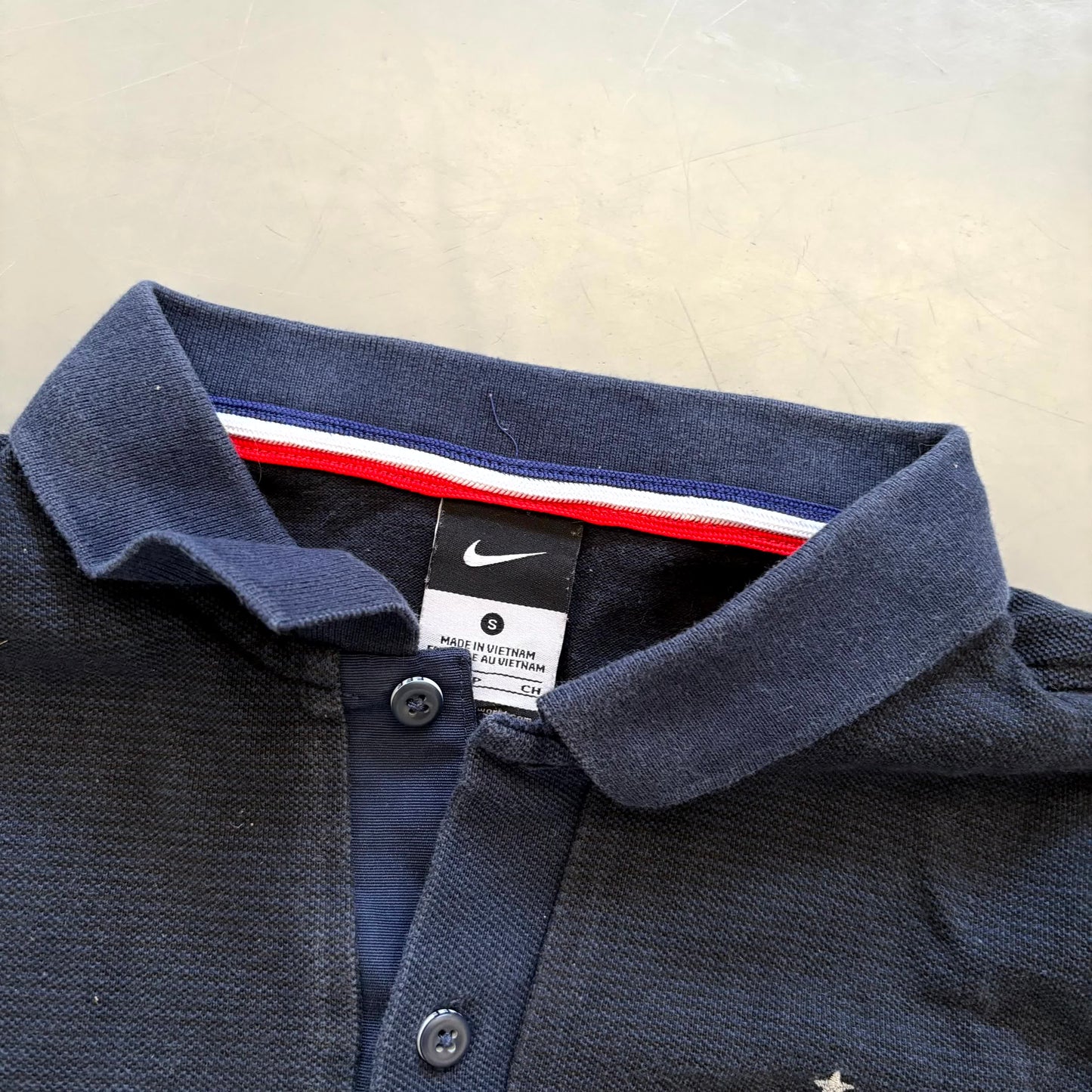 Nike x Frankreich Vintage Poloshirt 2014 | S