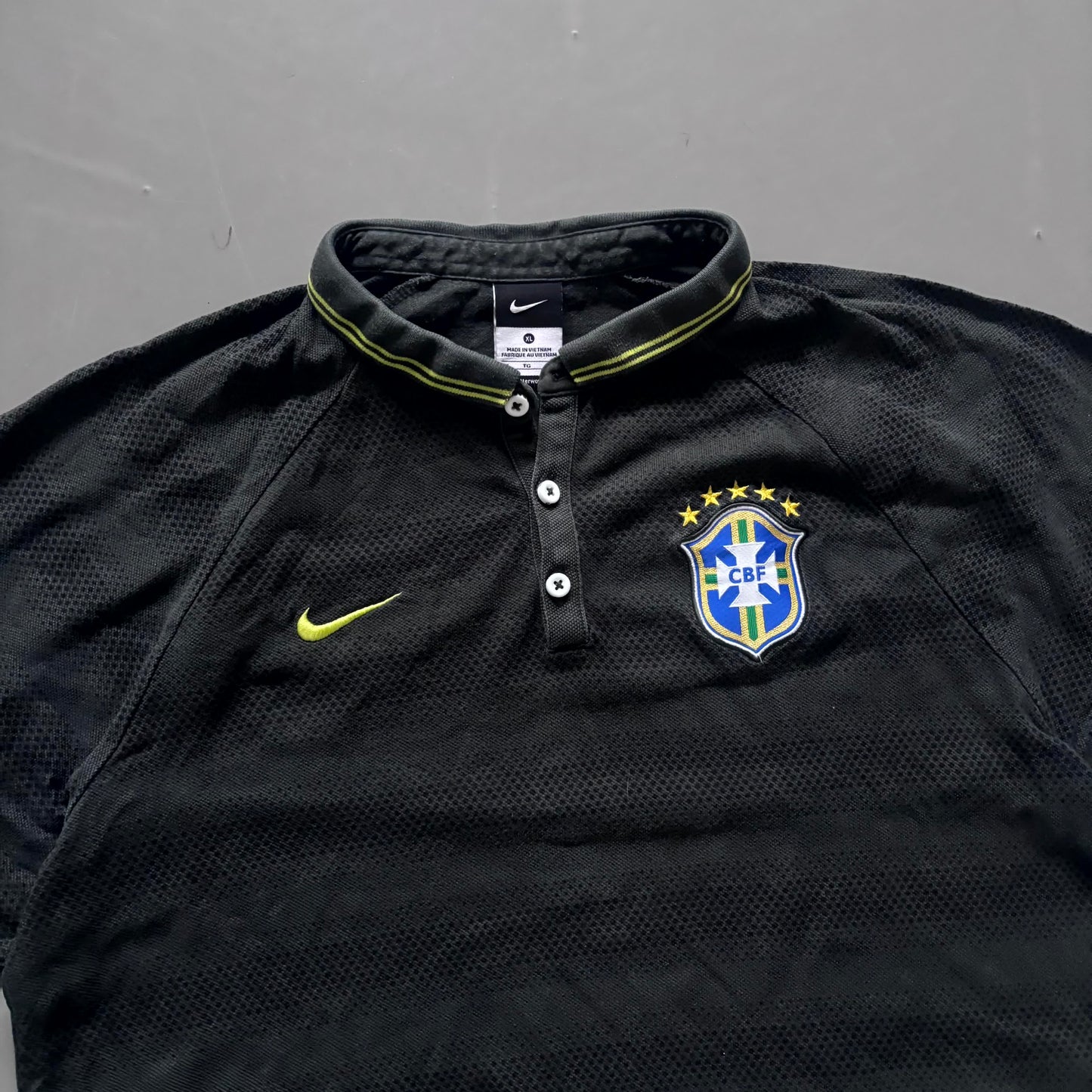 Nike x Brasilien Vintage Poloshirt 2014 | XL