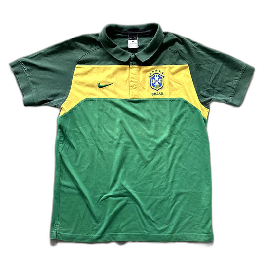 Nike x Brasilien Vintage *Premium* Poloshirt 2010 | L