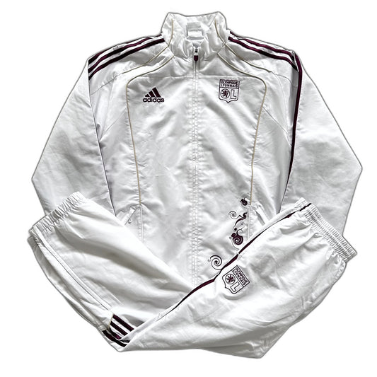 Adidas x Olympique Lyon Vintage *Premium* Tracksuit 2007/08 | XL