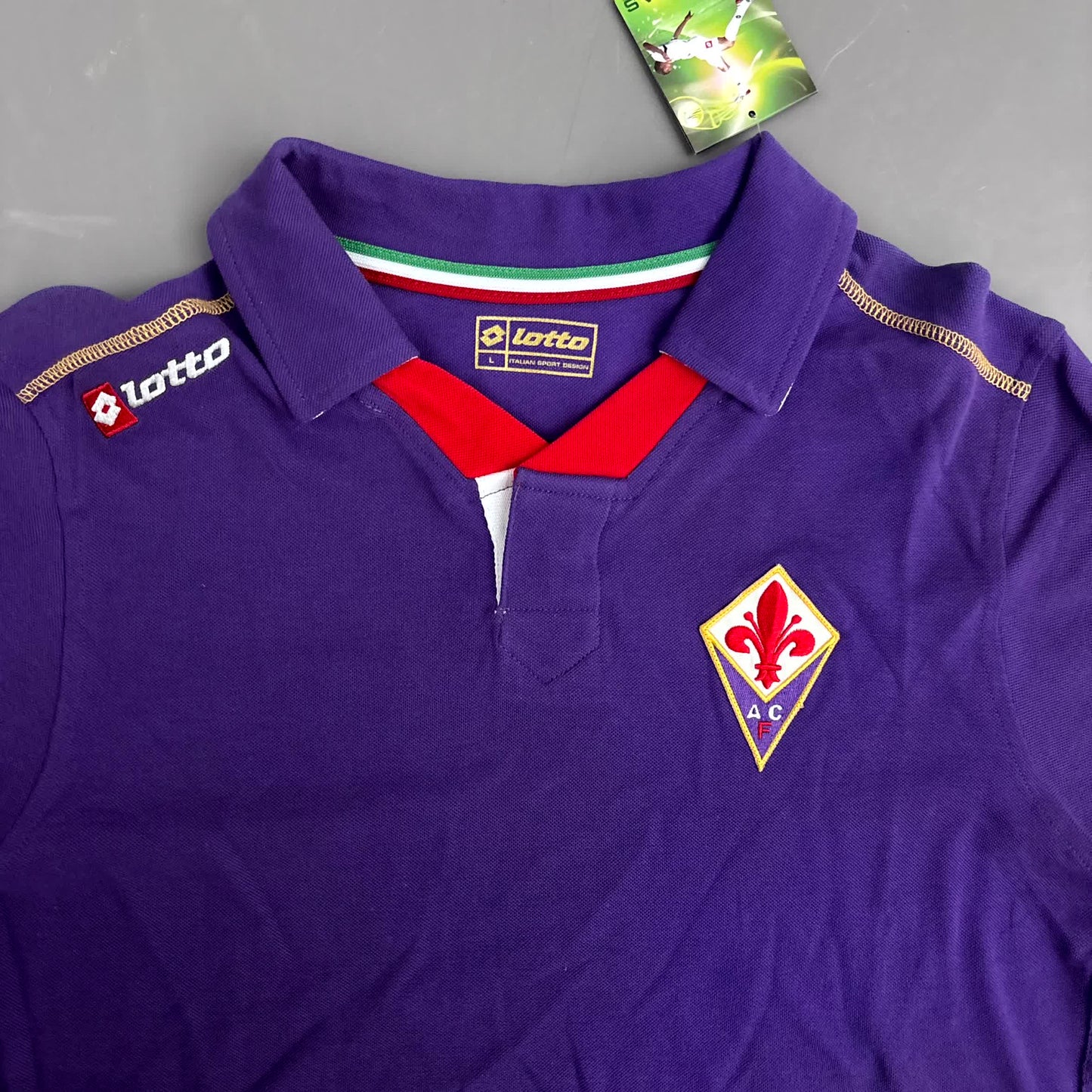AC Florenz Vintage Poloshirt 2010/11 NEU | L