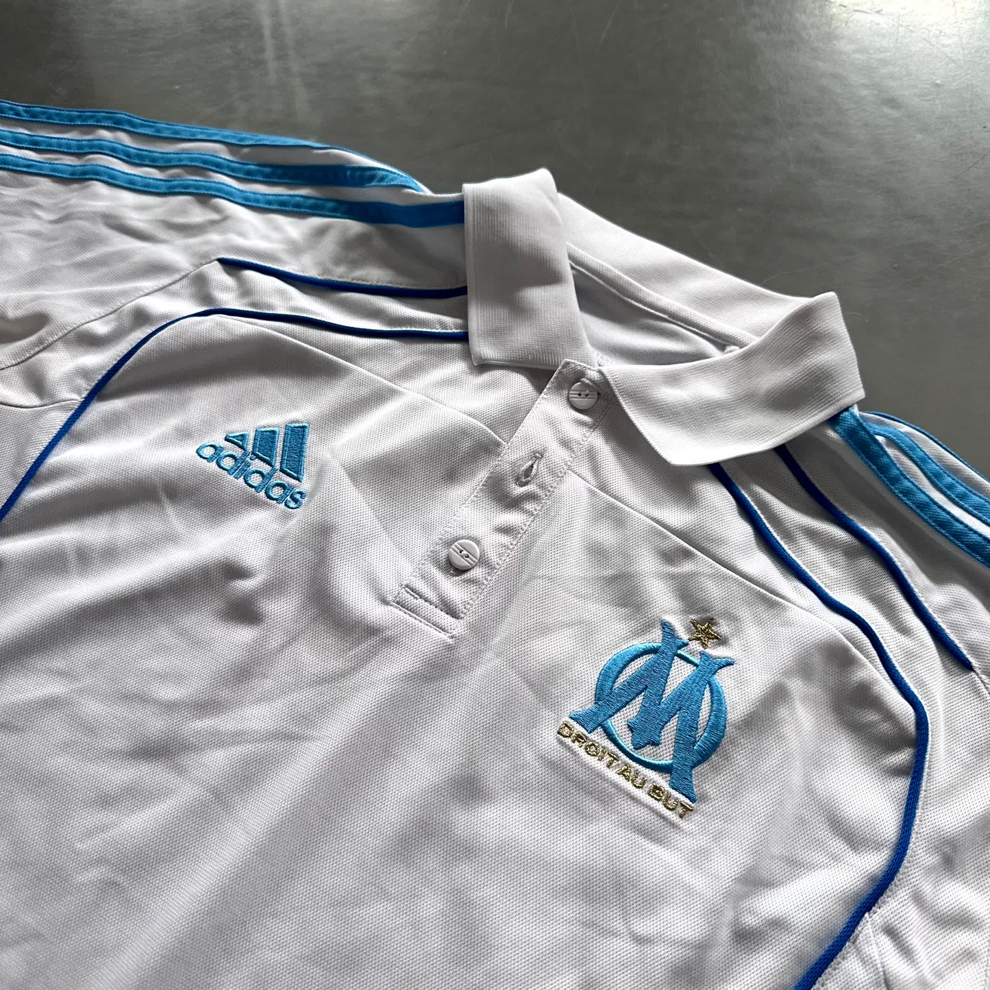 Adidas x Olympique Marseille Vintage Poloshirt 2010/11 | M