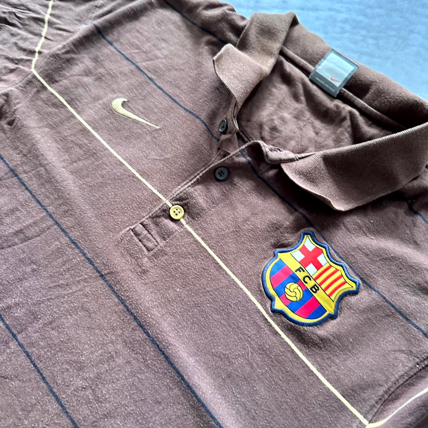 Nike x FC Barcelona Vintage *Premium* Poloshirt 2004/05 | XL