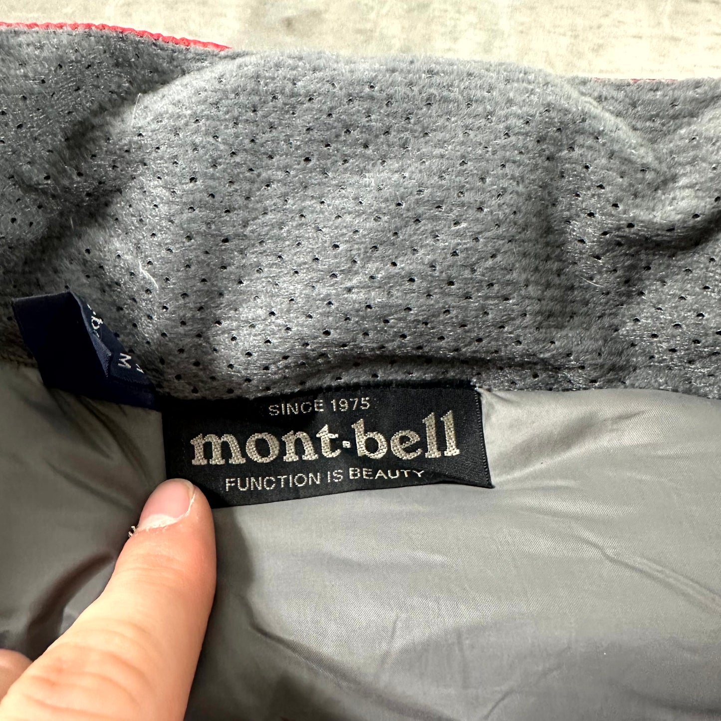 Montbell down jacket M