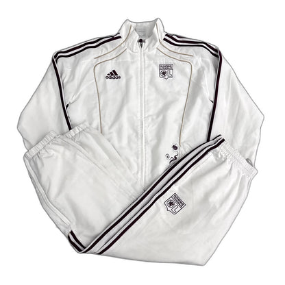 Adidas x Olympique Lyon Vintage Tracksuit *Rare* 2007/08 | XL