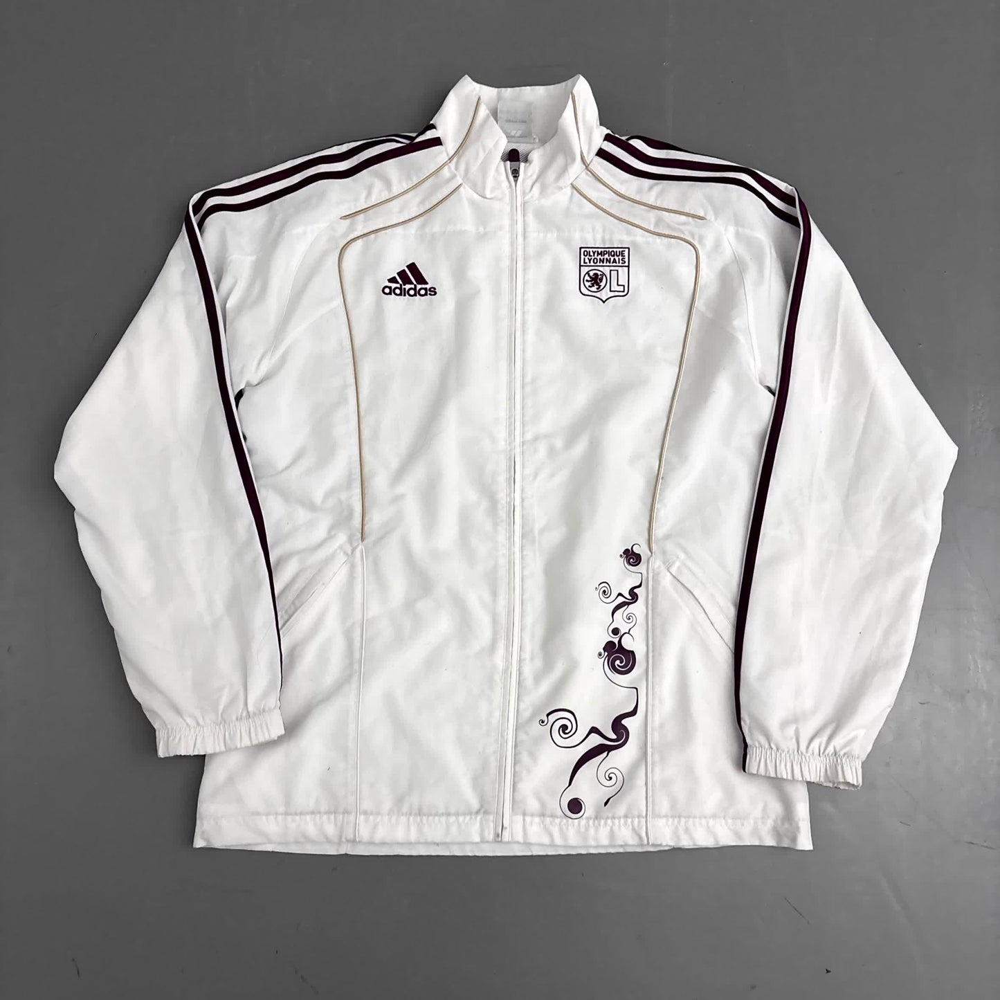 Adidas x Olympique Lyon Vintage Tracksuit *Rare* 2007/08 | XL
