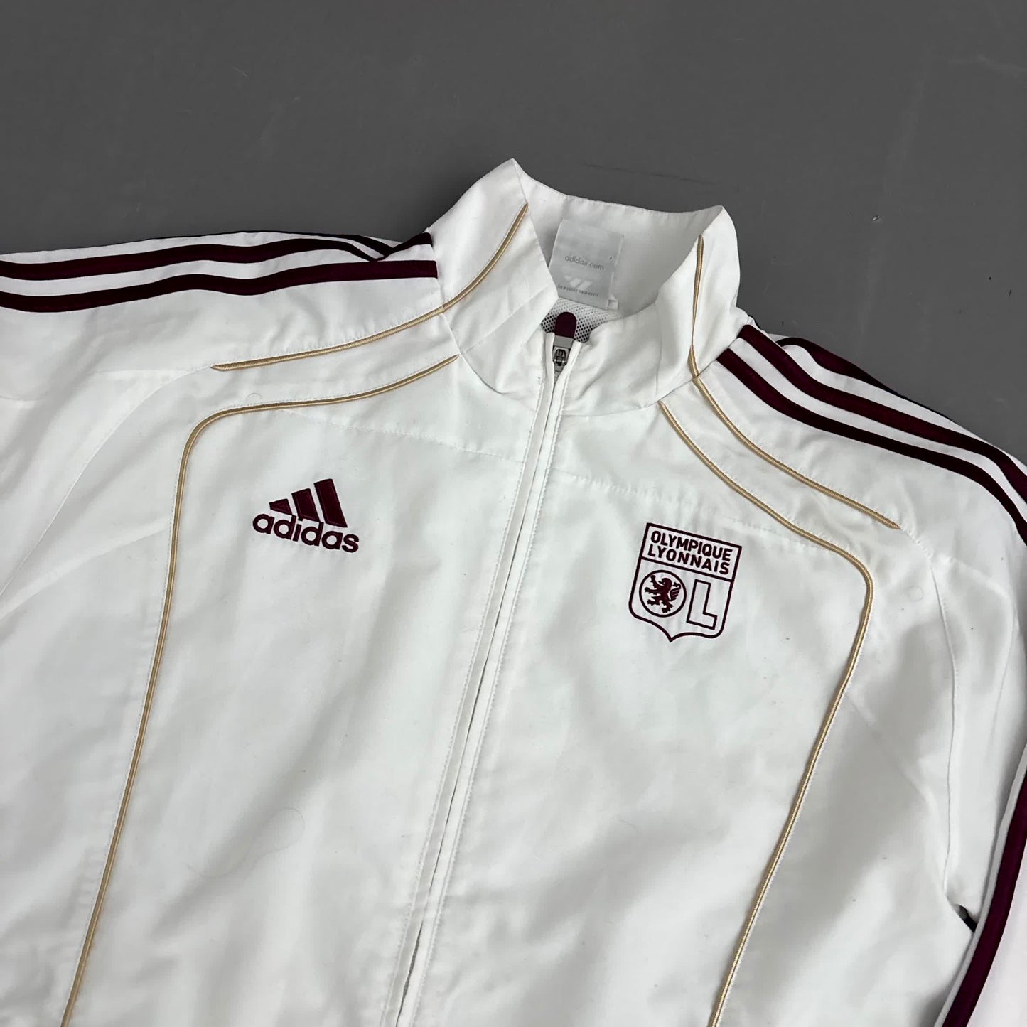 Adidas x Olympique Lyon Vintage Tracksuit *Rare* 2007/08 | XL