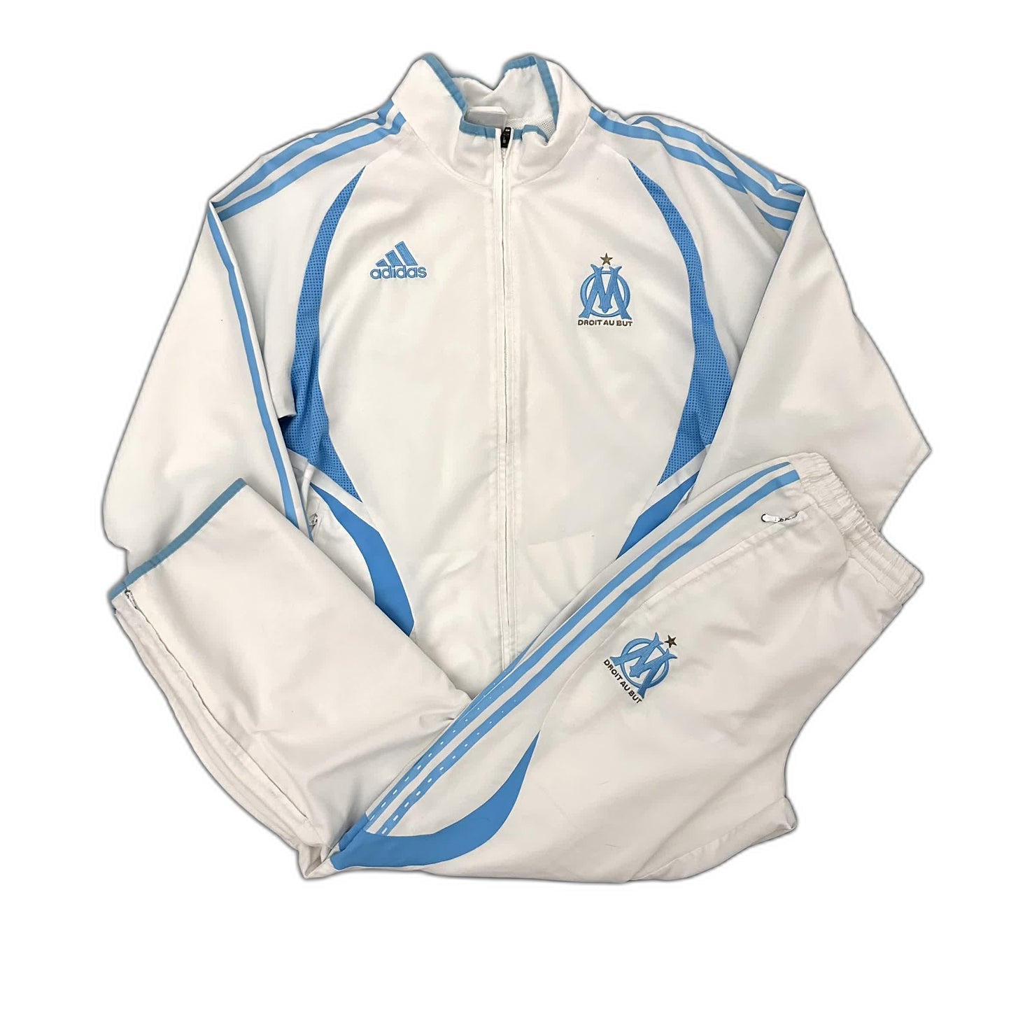 Adidas x Olympique Marseille Vintage *Premium* Tracksuit 2008/09 | S