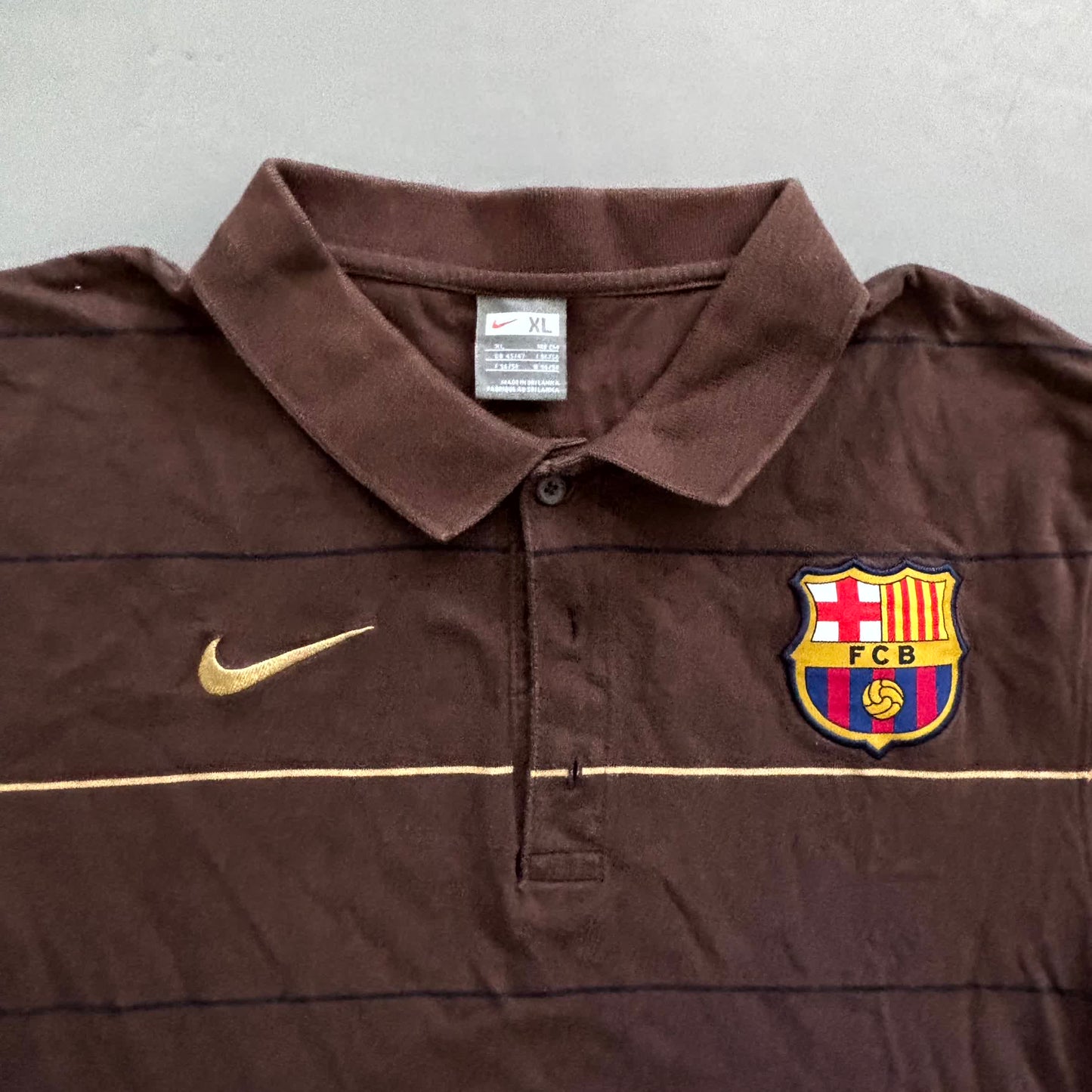 Nike x FC Barcelona Vintage *Premium* Poloshirt 2008/09 | XL