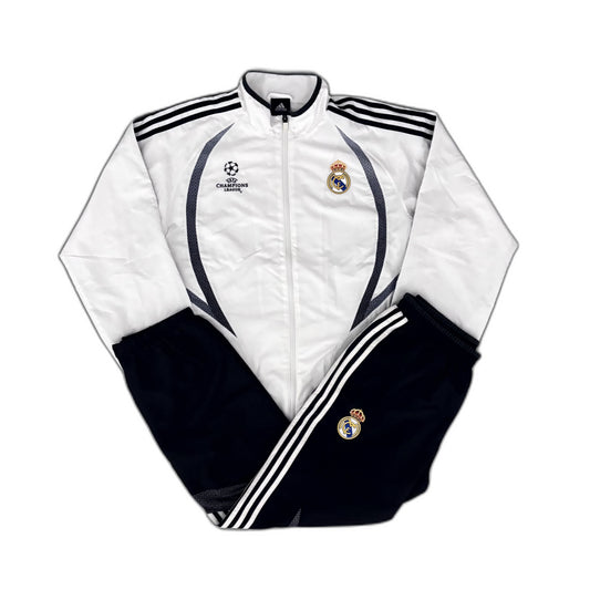 Adidas x Real Madrid CL Vintage *RARE* Tracksuit 2008/09 | M