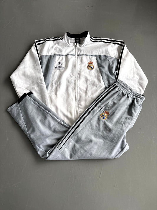 Real Madrid CL Tracksuit Rare XL