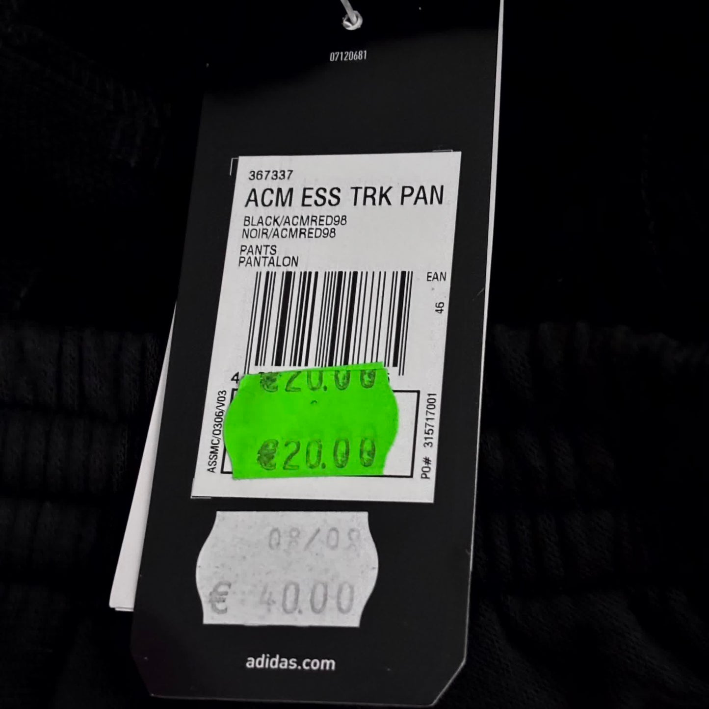 Adidas x AC Mailand Vintage Tracksuit 2003/2004 NEU | M